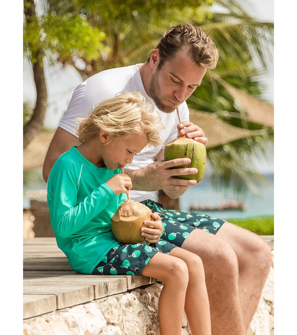 Men's Coco Loco Swim Trunks 3 Men's Coco Loco Swim Trunks - Image 3