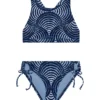 Splendid Girls' Indigo Two Piece Bikini Set (Big Kid)