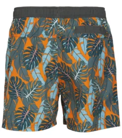 Men's Botanical Swim Trunks 5 Men's Botanical Swim Trunks -Speede Trendy 7615105269928 orange 3a