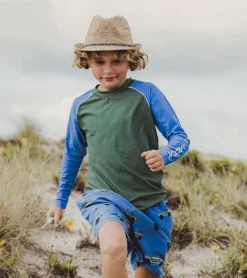 Boys' Surf Safari Swim Trunks (Toddler, Little Kid, Big Kid) 10 Boys' Surf Safari Swim Trunks (Toddler, Little Kid, Big Kid) -Speede Trendy 7631514075304 blue 5a