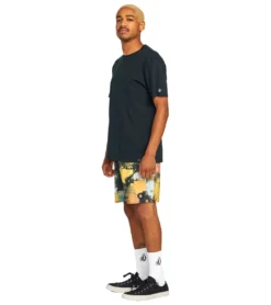 Volcom Men's 17" Chlorine Killer Stoney Swim Trunks -Speede Trendy 7648555270312 apricot 3a