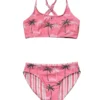 Girls' Palm Paradise Reversible X Back Two Piece Bikini Set (Little Kid, Big Kid)