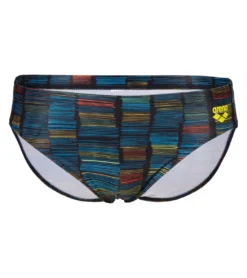 Arena Men's Slow Motion Brief Swimsuit -Speede Trendy 7658047504552 blackmulti 6a