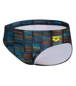 Arena Men's Slow Motion Brief Swimsuit -Speede Trendy 7658047504552 blackmulti 7a