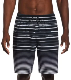 Nike Men's 20" Fade Stripe Breaker Swim Trunks