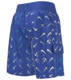 Nike Boys Digi Swoosh Ombre Cargo Shorts (Big Kid) -Speede Trendy 7763487883432 racerblue 3a