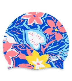 Speedo Elastomeric Printed Swim Cap