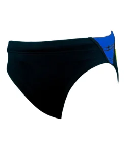 FINIS Boys' Splice Brief Swimsuit 6 FINIS Boys' Splice Brief Swimsuit -Speede Trendy 7781047894184 blackblue 3a