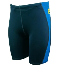 FINIS Boys' Splice Jammer Swimsuit 12 FINIS Boys' Splice Jammer Swimsuit -Speede Trendy 7781049401512 blackblue 6a