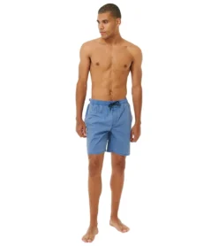 Rip Curl Men's 17" Quality Surf Products Swim Trunks -Speede Trendy 7787832443048 sparkyblue 4a