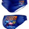TURBO Men's Florida Water Polo Brief Swimsuit